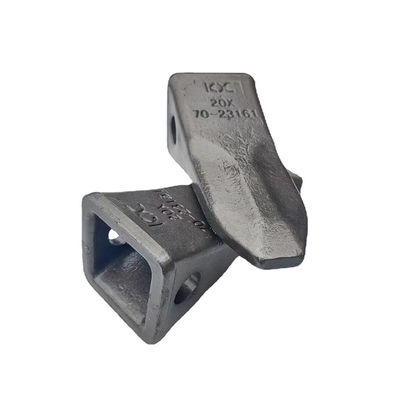 20X-70-23161 A229900002157 जाली बाल्टी दांत Sany खुदाई भागों Antirust