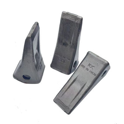 खुदाई 48-52HRC के लिए 205-19570 हैवी ड्यूटी बकेट टीथ रॉक टीथ